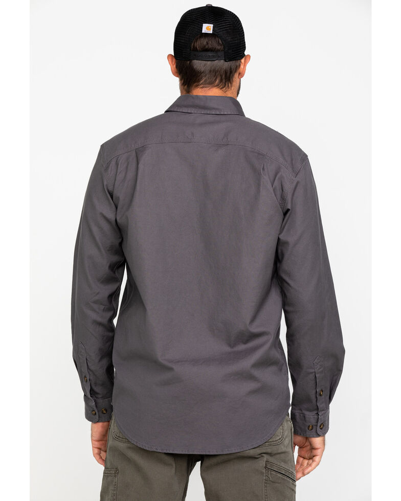 carhartt rugged flex rigby long sleeve work shirt