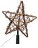 Image #2 - Kurt Adler 10" 20L Warm White Fairy LED Natural Rattan Star Treetop, Multi, hi-res