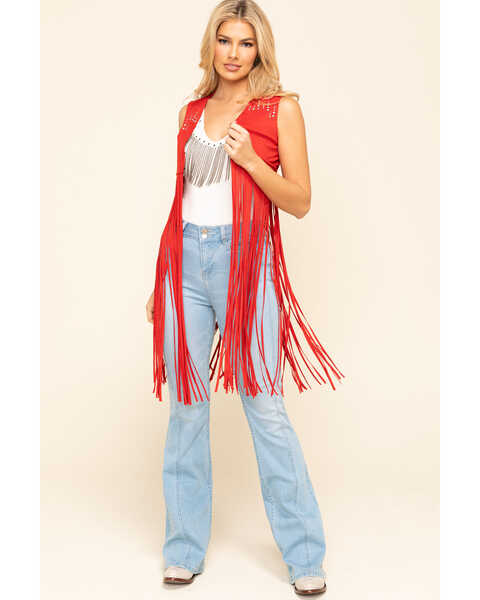 Image #6 - Idyllwind Women's Sway to The Music Studded Fringe Vest, , hi-res