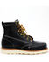 Image #3 - Thorogood Men's American Heritage 6" USA Wedge Work Boots - Steel Toe, Black, hi-res