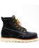 Image #3 - Thorogood Men's American Heritage 6" Made In The USA Wedge Work Boots - Steel Toe, Black, hi-res