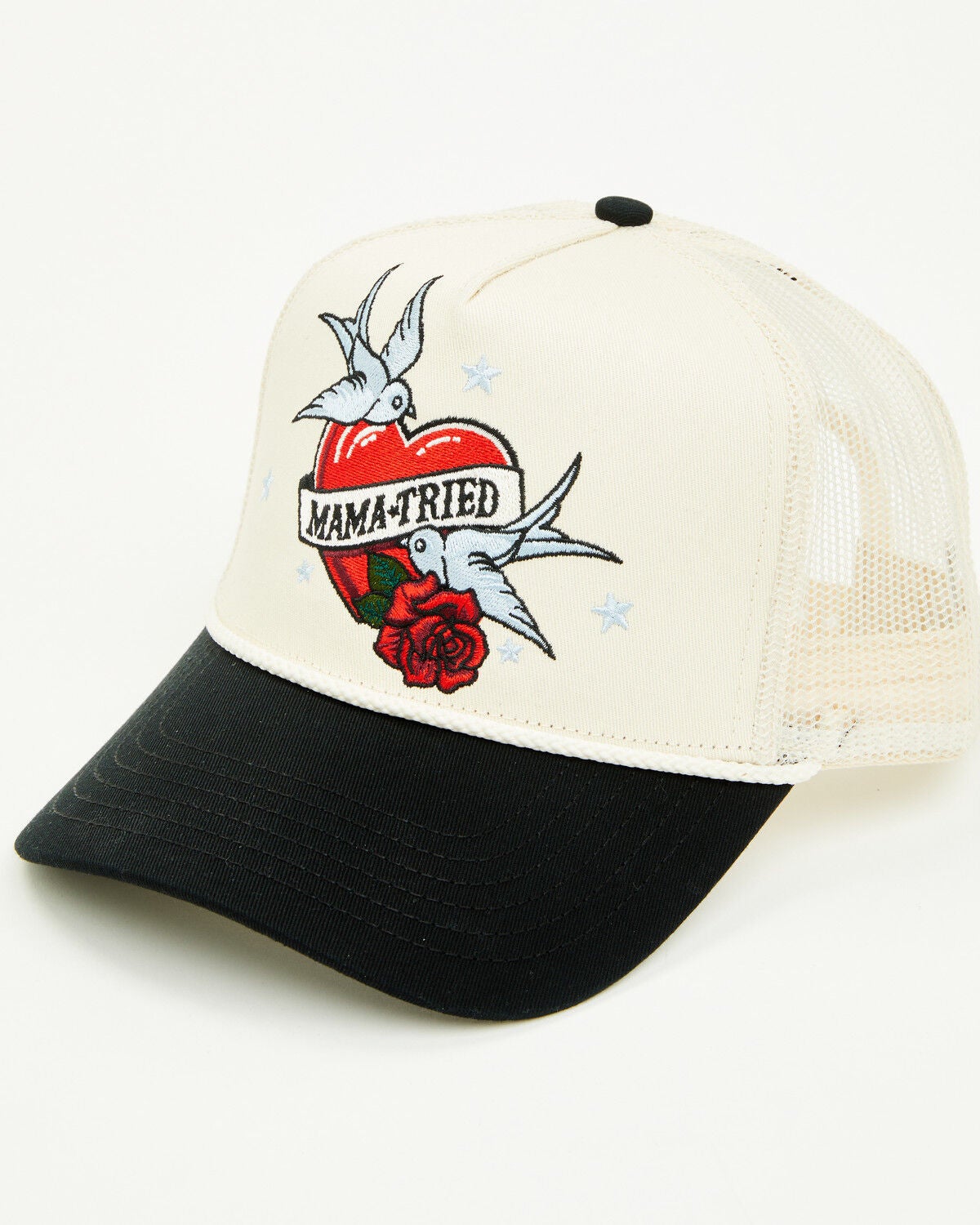 Idyllwind Women's Mama Tried Ball Cap, Cream, hi-res