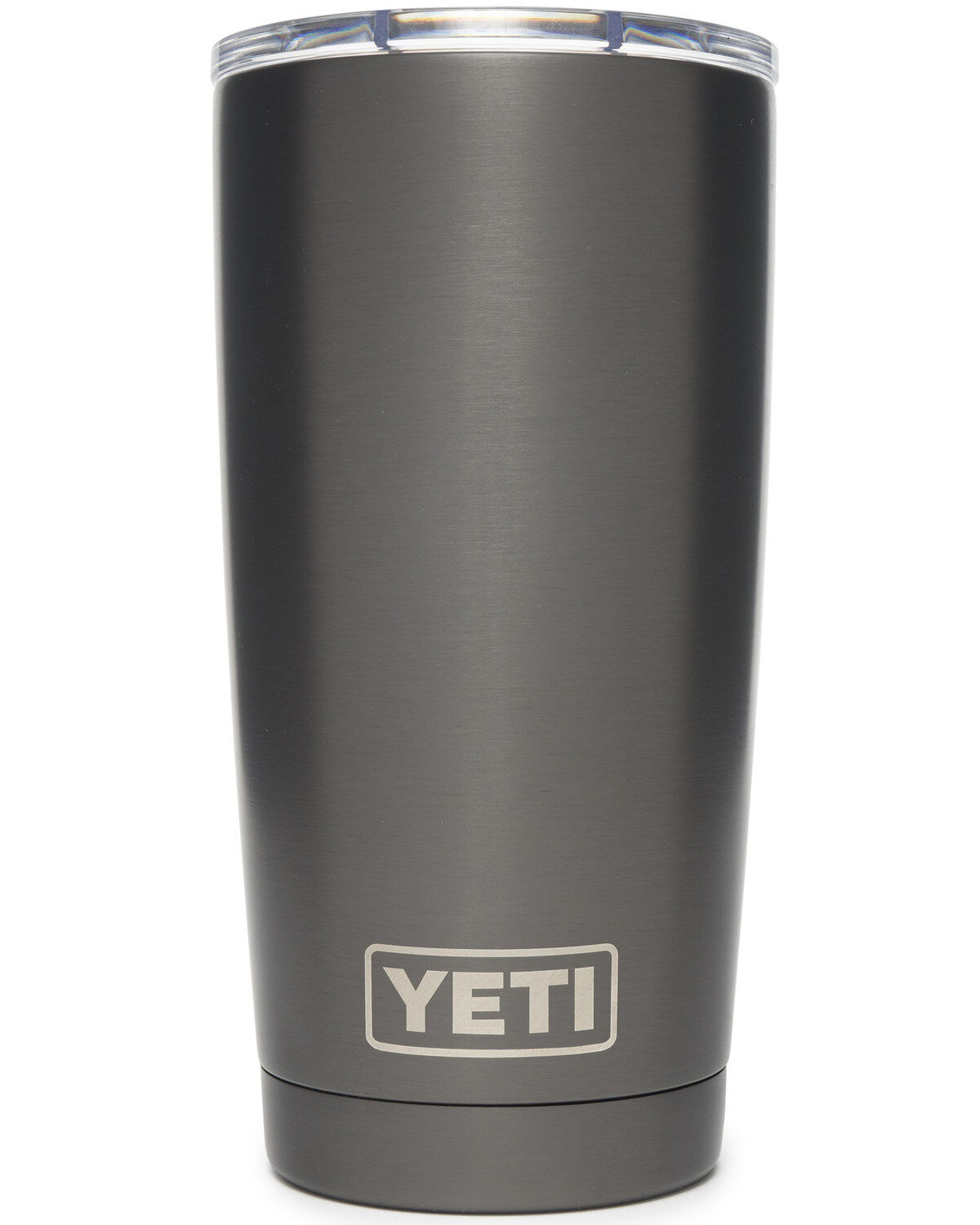 Image #1 - Yeti Rambler 20oz Tumbler , Dark Grey, hi-res