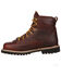 Image #3 - Georgia Boot Men's 6" Waterproof Lace-To-Toe Work Boots -  Soft Toe, Brown, hi-res