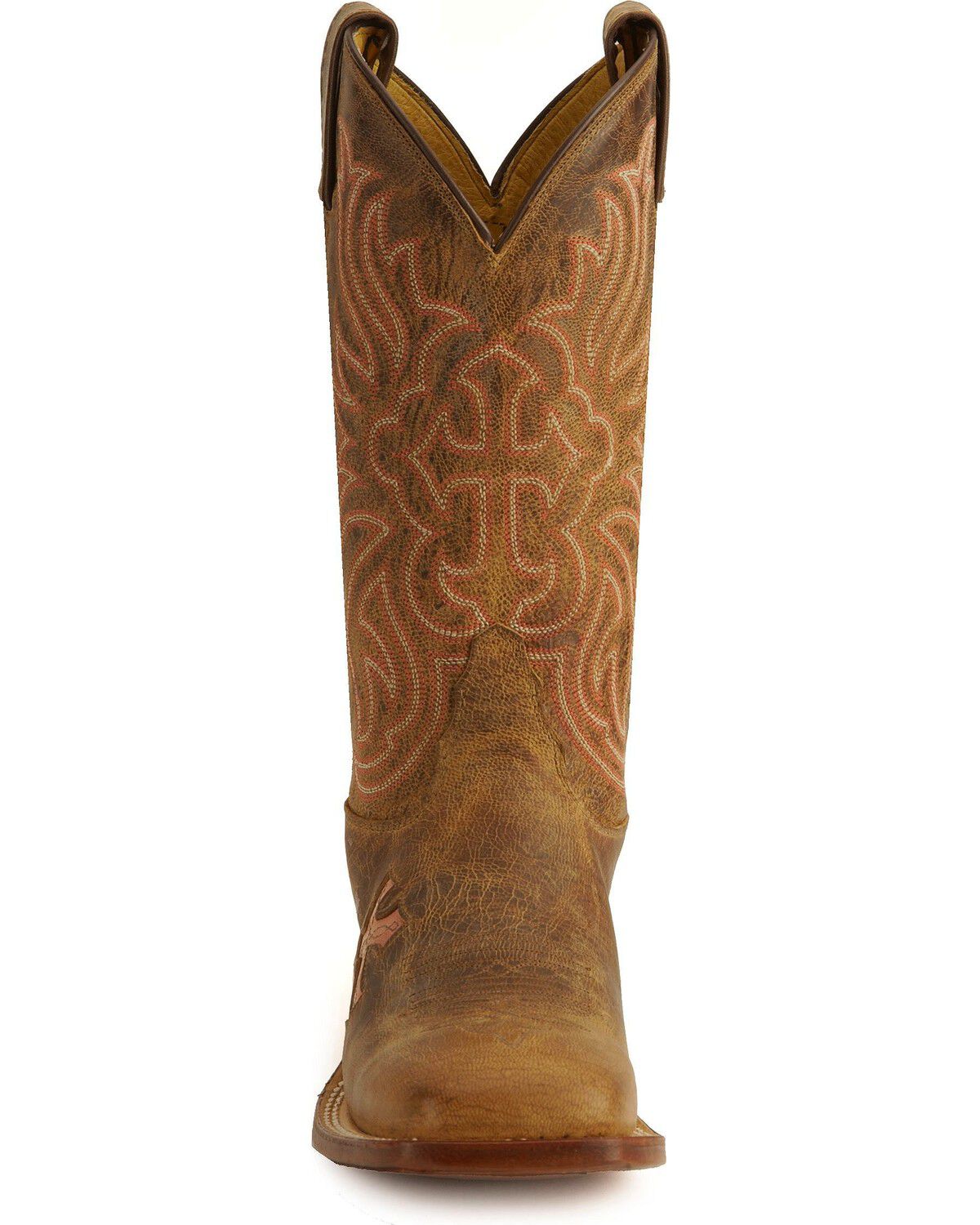 Tony Lama Cross Inlay Cowgirl Boots 