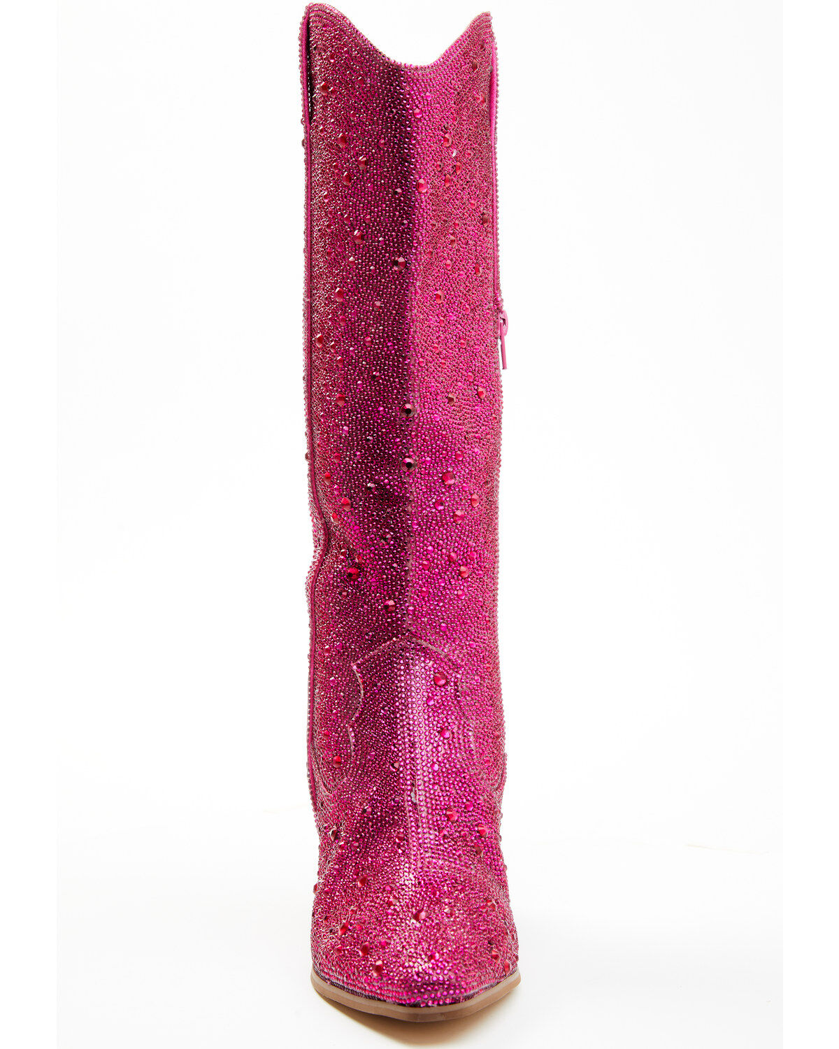 Image #4 - Matisse Women's Boot Barn Exclusive Nashville Embellished Tall Western Boots - Snip Toe, Pink, hi-res