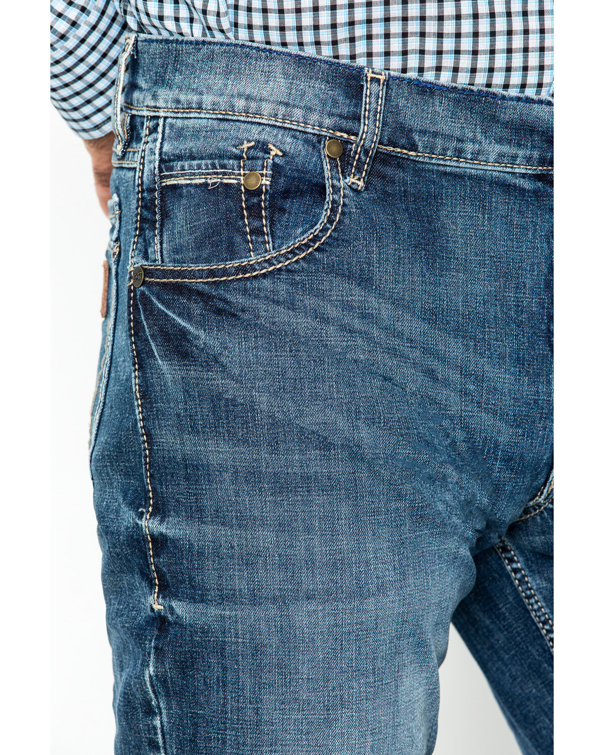 Image #3 - Wrangler Men's Limited Edition Retro Boot Cut Jeans, Denim, hi-res