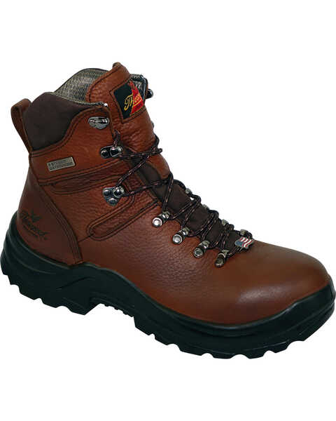 Image #1 - Thorogood Men's American Heritage 6" Made In The USA MAXWear 90 Waterproof Work Boots - Steel Toe, , hi-res