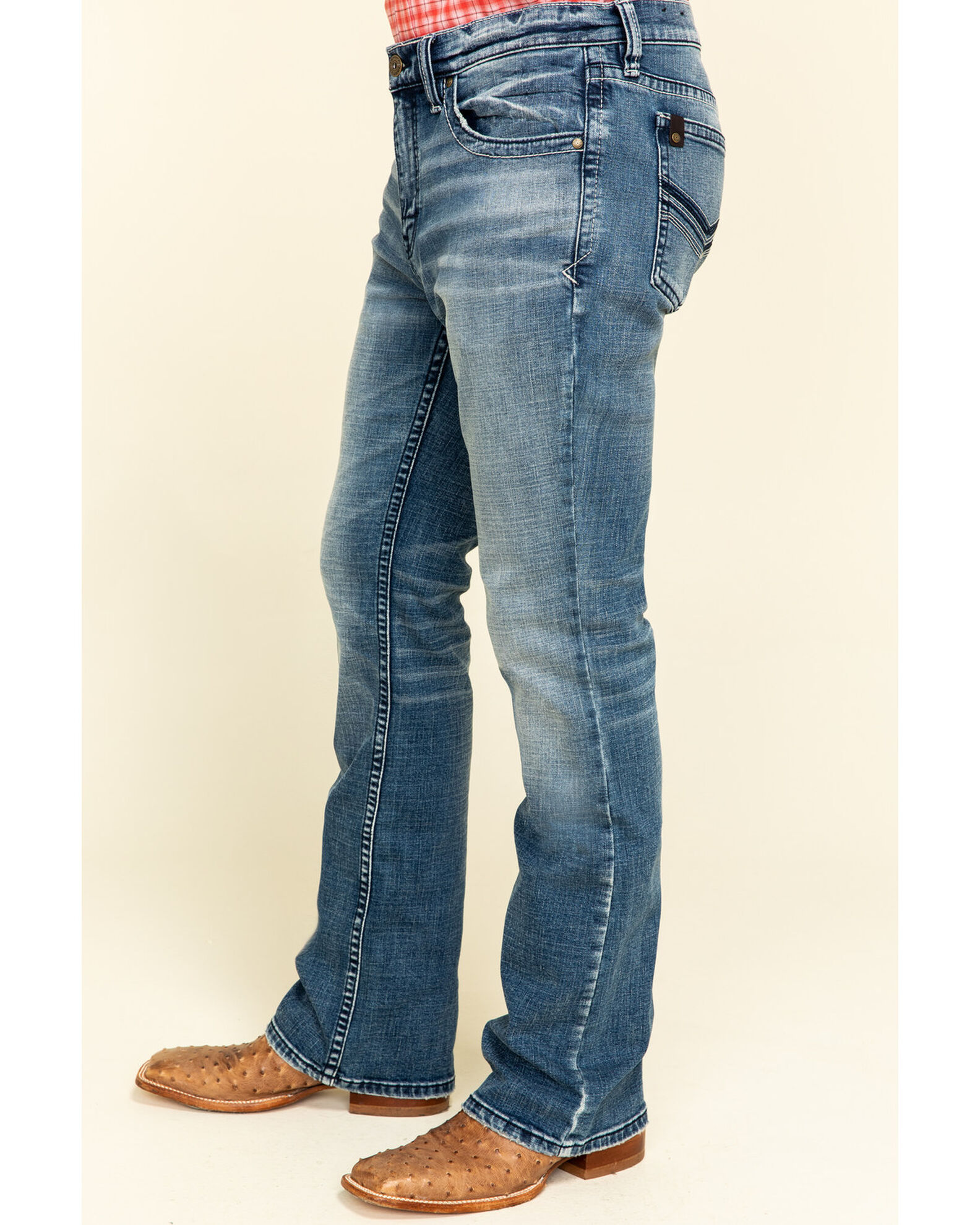 Product Name: Cody James Core Men's Longhorn Stretch Medium Wash Slim ...