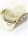 Image #2 - Shyanne Women's Straw Wedding Western Hat, White, hi-res