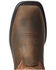 Image #4 - Ariat Men's Waterproof Big Rig Western Work Boots - Composite Toe, Brown, hi-res