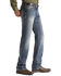 Image #2 - Ariat Men's M5 Low Rise Straight Leg Jeans, Med Stone, hi-res