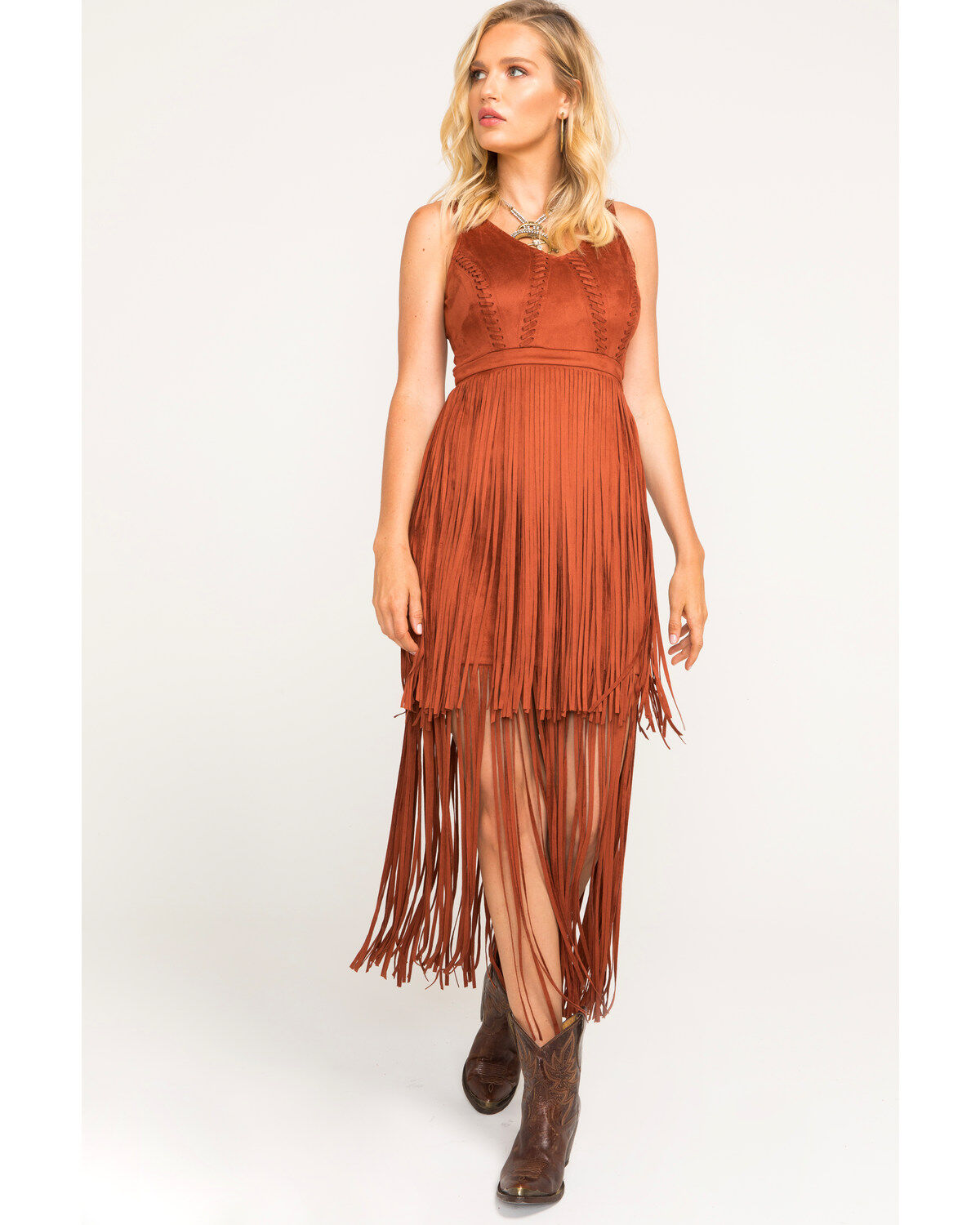 Image #2 - Idyllwind Women's Wild Nights Fringe Dress , , hi-res