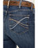 Image #4 - Ariat Women's Jessica Dark Wash High Rise Bootcut Stretch Denim Jeans, , hi-res