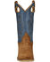 Image #4 - Smoky Mountain Boys' Wichita Western Boots - Square Toe, Brown/blue, hi-res