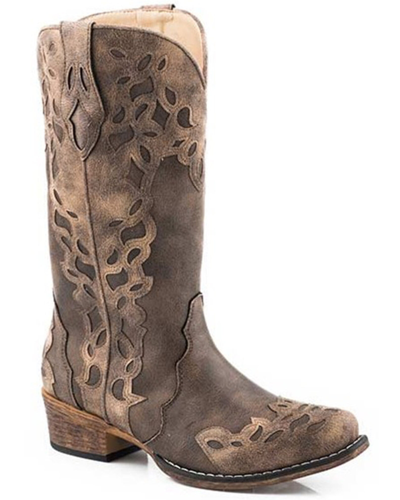 Roper Women's Riley Triad Western Performance Boots - Snip Toe