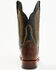 Cody James Men's Buck Western Boots - Broad Square Toe, Black/brown, hi-res