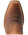 Image #4 - Ariat Men's Hybrid Roughstock Western Performance Boots - Square Toe, Brown, hi-res