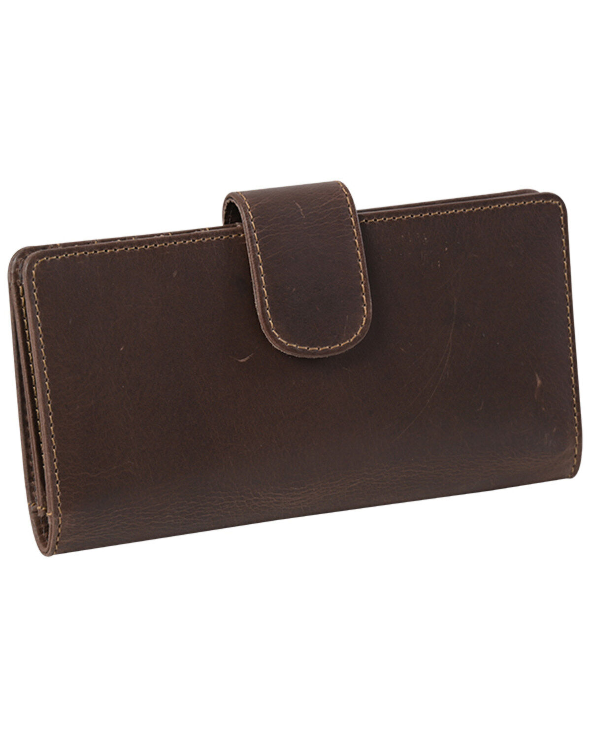 Image #2 - STS Ranchwear Women's Basic Bliss Chocolate Carlin Wallet, Brown, hi-res