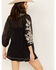 Image #4 - Shyanne Women's Gauze Embroidered Mini Dress, Black, hi-res