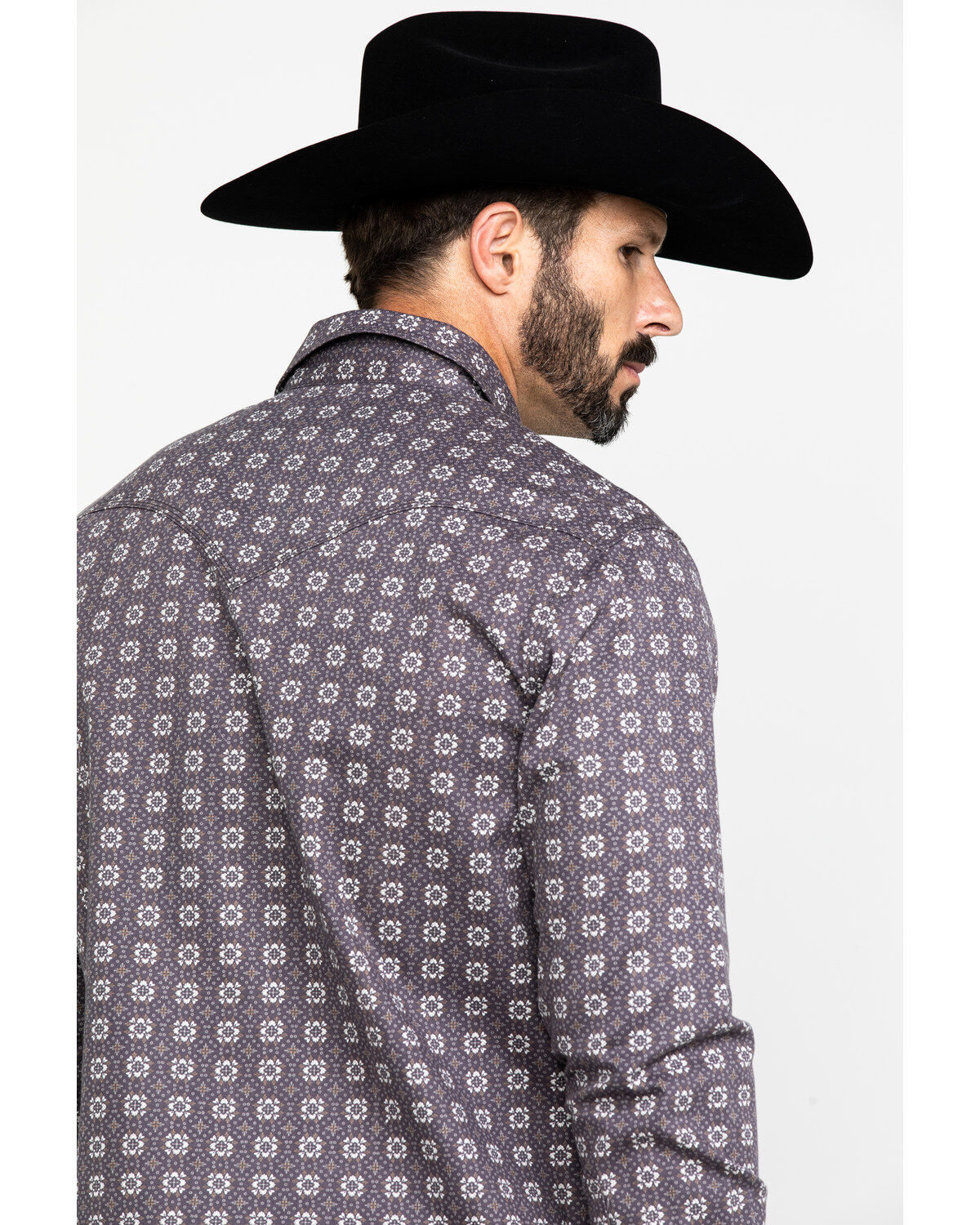 Image #5 - Rock & Roll Denim Men's FR Printed Floral Twill Long Sleeve Work Shirt , , hi-res