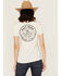 Image #4 - Boot Barn Women's An American Tradition Short Sleeve Fitted Graphic Tee, Off White, hi-res