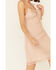 Miss Me Women's Dobby Dot Scrunch Strappy Dress, Blush, hi-res