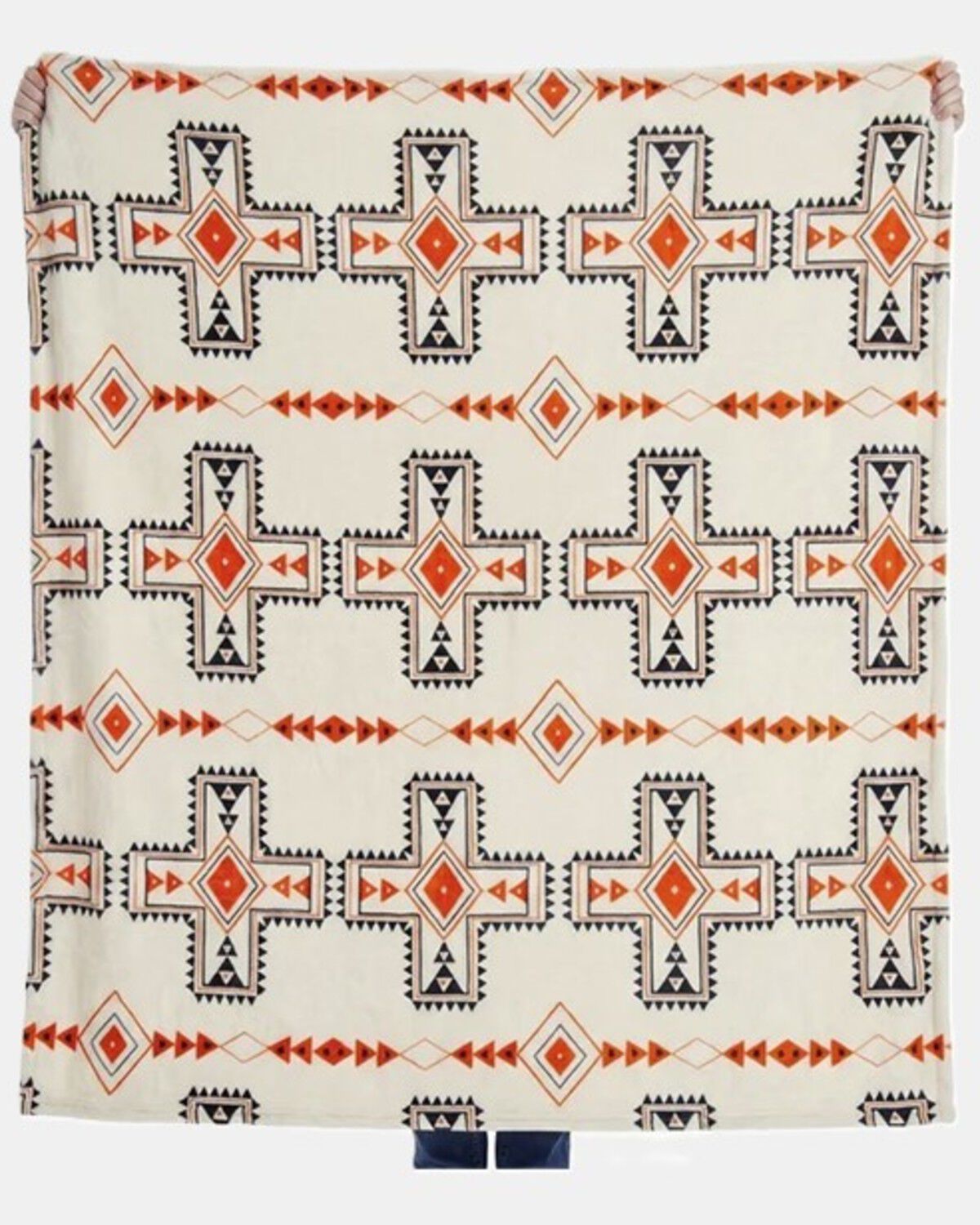 Image #3 - Carstens Home Wrangler Santa Fe Sun Travel Blanket, Beige, hi-res