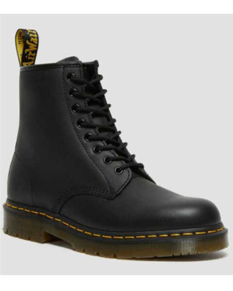Dr. Martens 1460 Industrial Lace-Up Boots - Round Toe, Black, hi-res