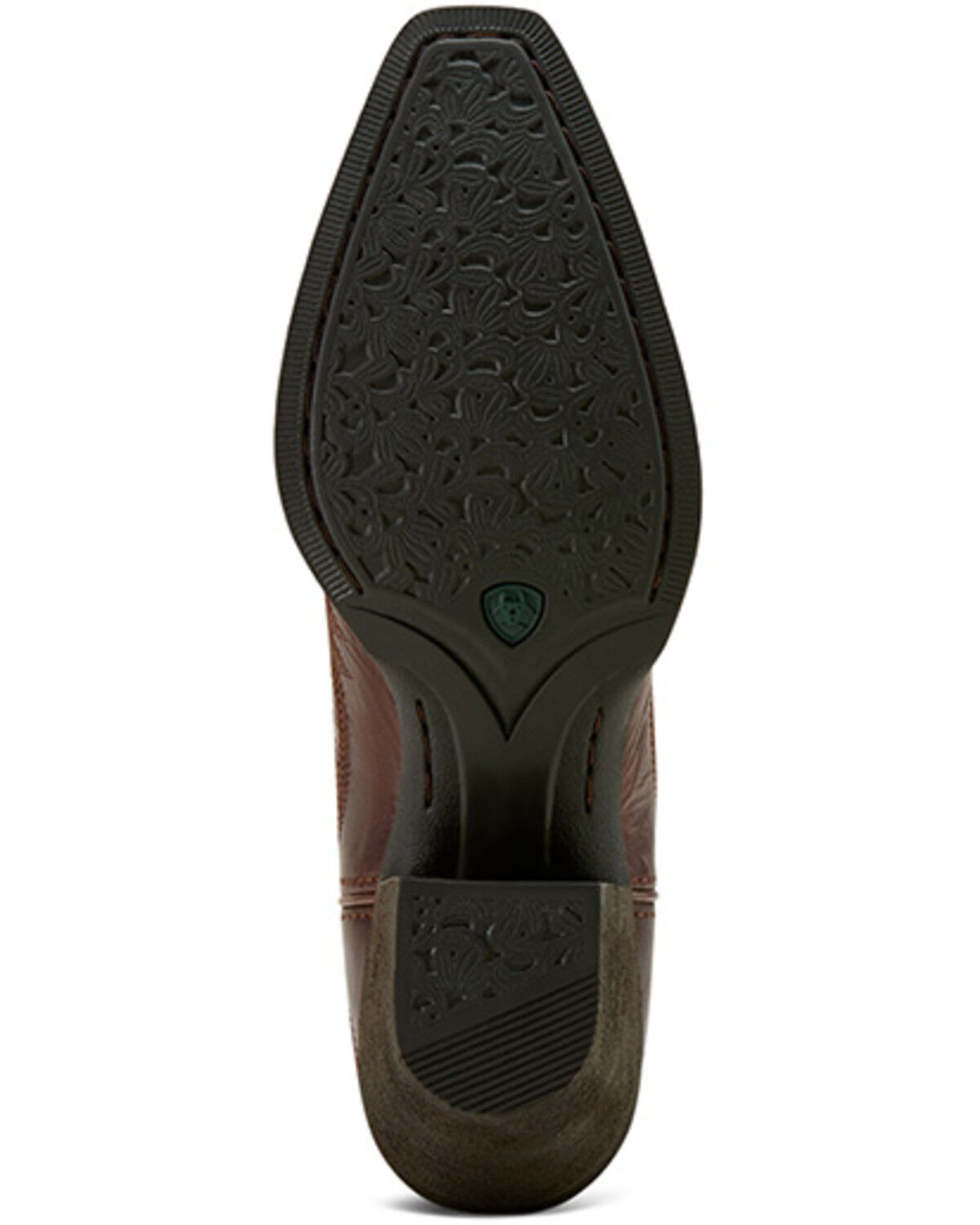 Image #4 - Ariat Women's Round Up Collins Western Boots - Snip Toe, Mahogany, hi-res
