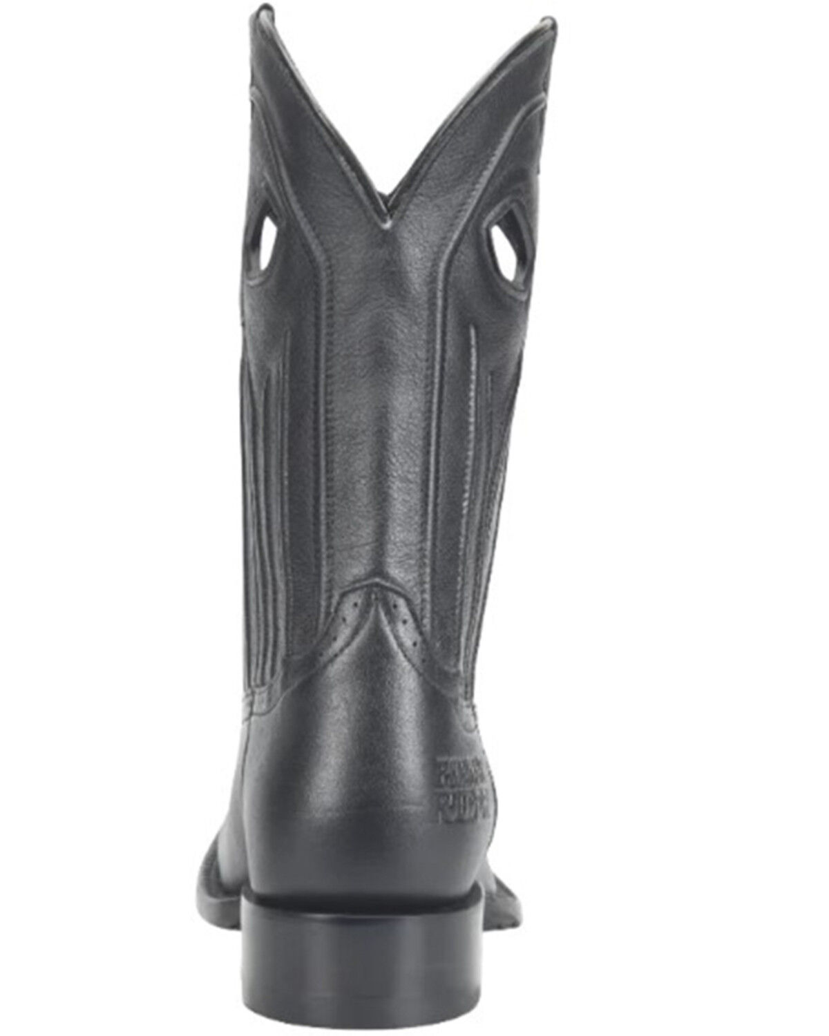 Image #3 - Phantom Rider Men's 11" Arcana Western Boots - Square Toe, Black, hi-res