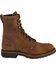 Image #2 - Justin Men's 8" Drywall EH Waterproof Work Boots - Steel Toe, , hi-res