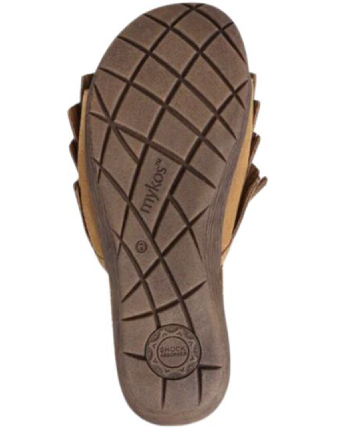 Image #7 - Mykos Women's Clea Slide Sandals, Chestnut, hi-res