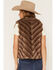 Image #4 - Cripple Creek Women's Faux Fur Zip-Up Vest, Brown, hi-res