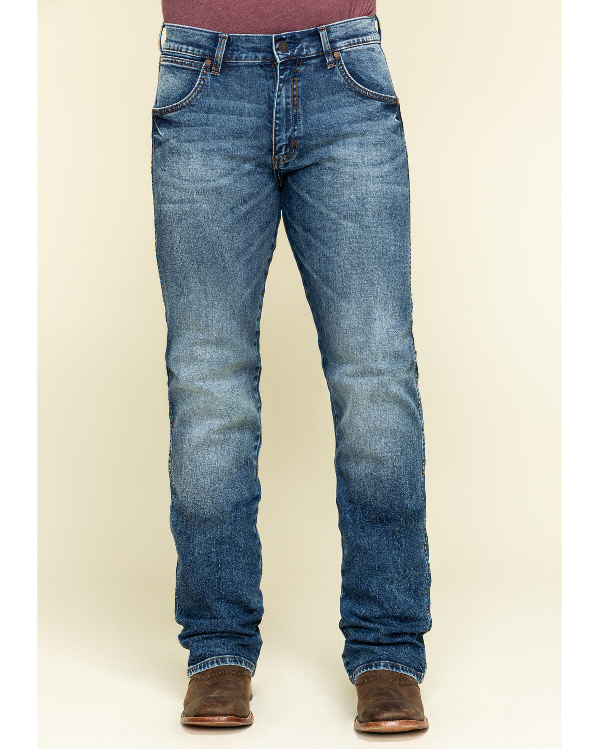 Image #2 - Wrangler Retro Men's Paris Stretch Slim Boot Jeans , , hi-res