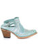 Image #2 - Corral Women's Turquoise Stud & Woven Mules - Snip Toe, , hi-res
