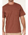 Image #3 - Hawx Men's Solid Red Forge Short Sleeve Work Pocket T-Shirt, Red, hi-res