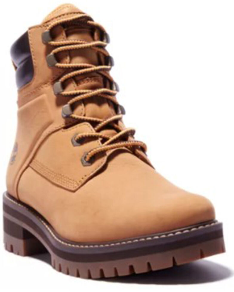 Timberland Women's Courmayuer Valley Waterproof Boots - Round Toe, Wheat, hi-res