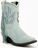 Image #1 - Dingo Women's Sweet Water Western Fashion Booties - Snip Toe, Blue, hi-res