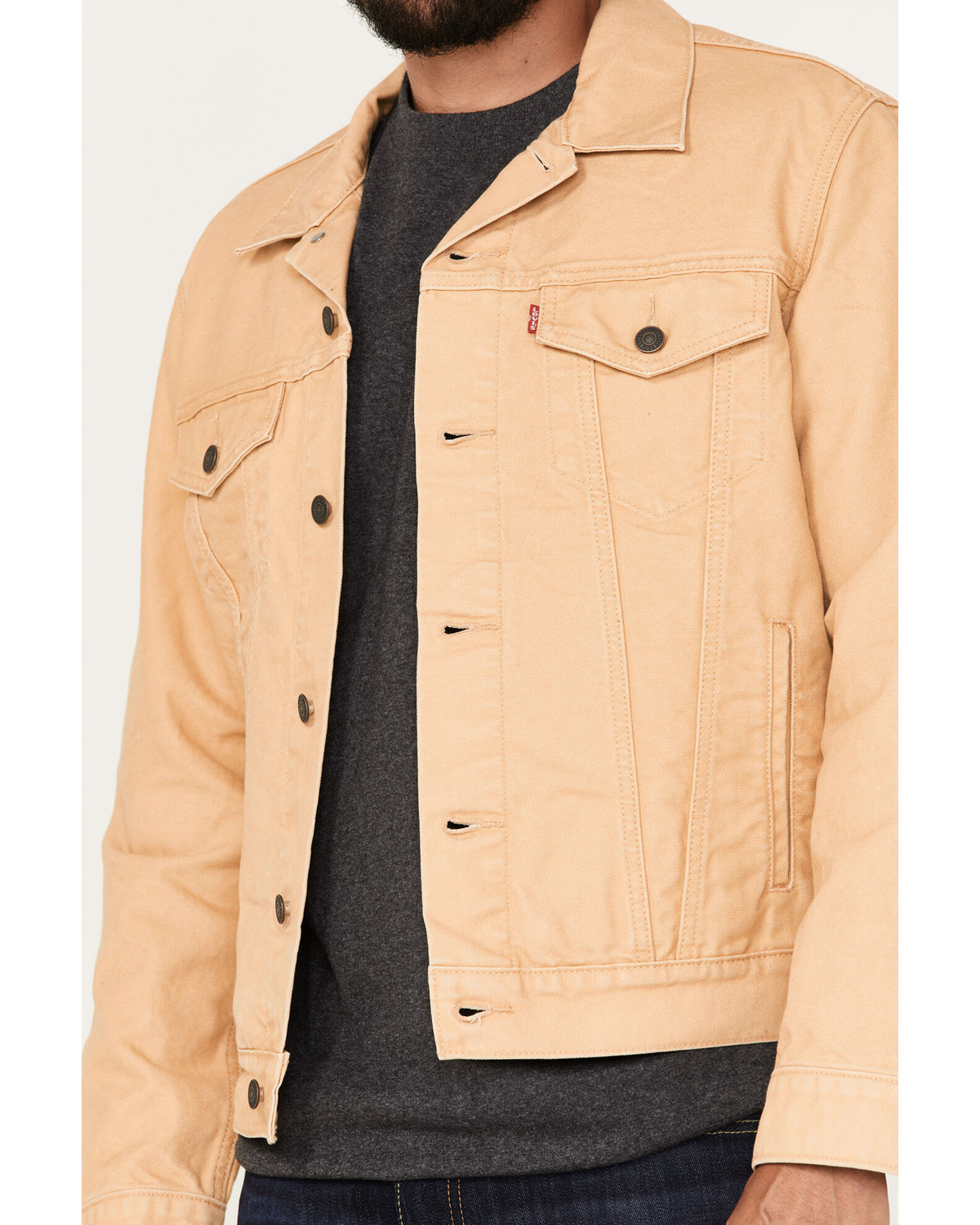 Levi canvas trucker jacket hotsell