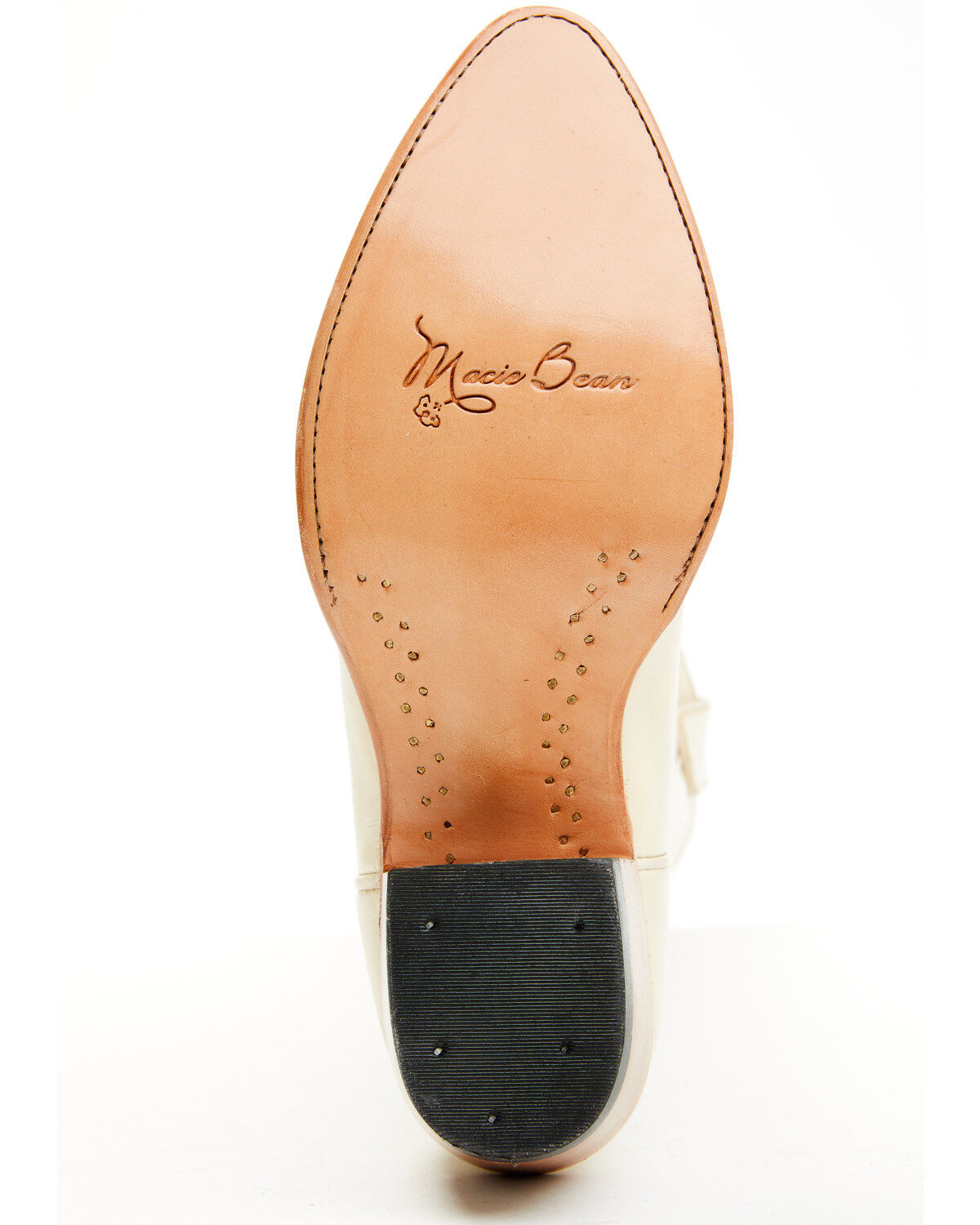 Image #7 - Macie Bean Women's Spacey Gracey Western Boots - Round Toe, Ivory, hi-res