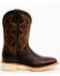 Image #2 - RANK 45® Men's Bullet Advanced Western Performance Boots - Broad Square Toe, Brown, hi-res