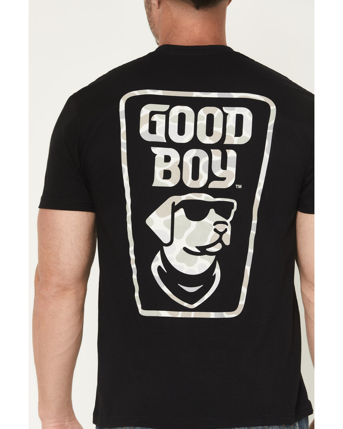 Buckwear Men's Good Boy Camo Short Sleeve Graphic T-Shirt - Big