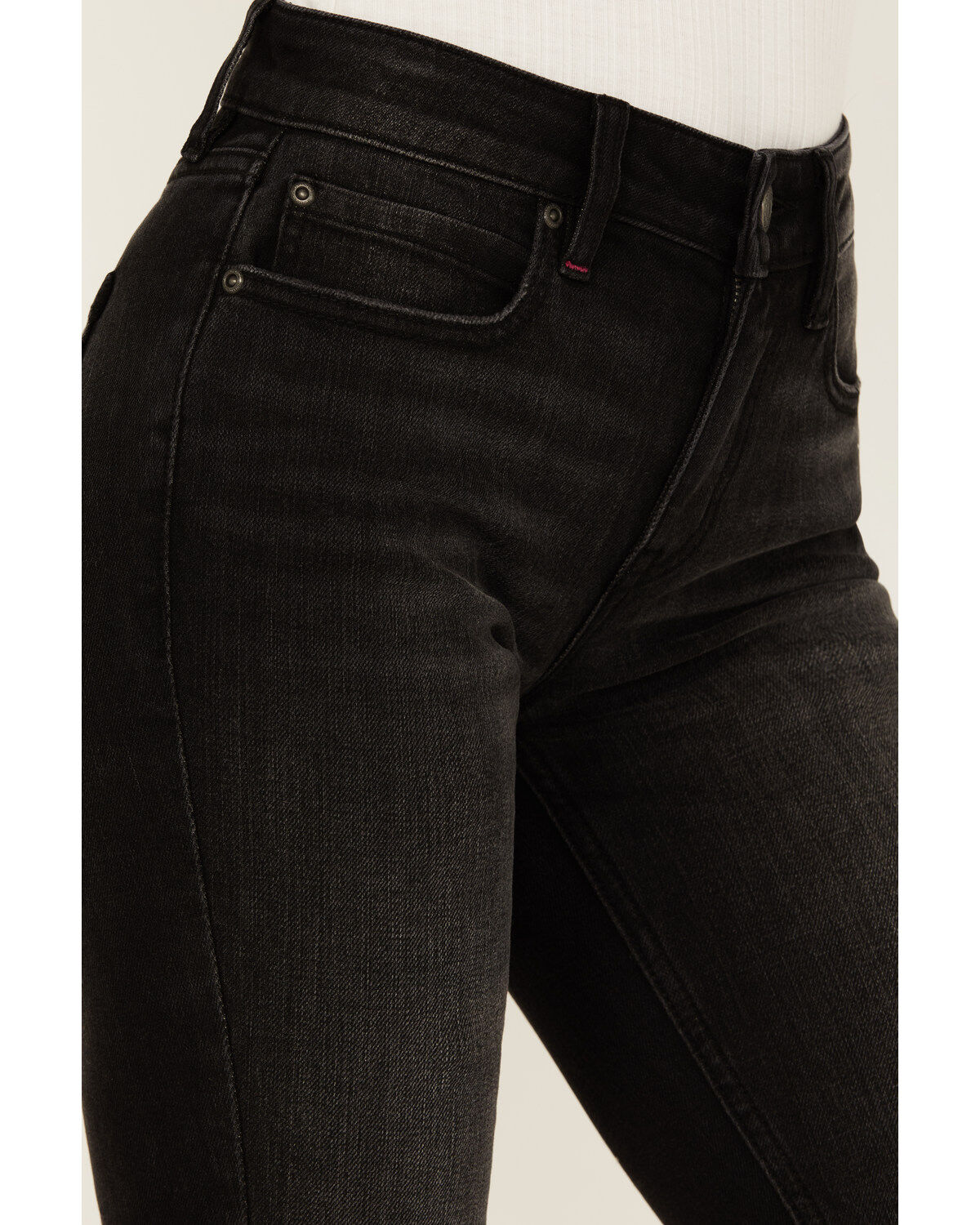 Image #2 - Idyllwind Women's Shadow Lane Mid Rise Debbie Stretch Bootcut Jeans, Black, hi-res