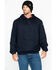 Image #4 - NSA TECGEN Men's FR Heavyweight Pullover Work Sweatshirt - 2X-3X, Navy, hi-res