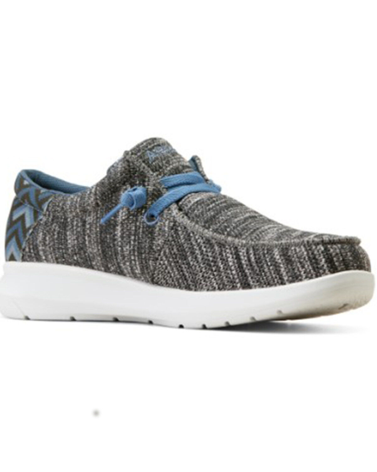 Image #1 - Ariat Men's Hilo Casual Shoes - Moc Toe, Grey, hi-res