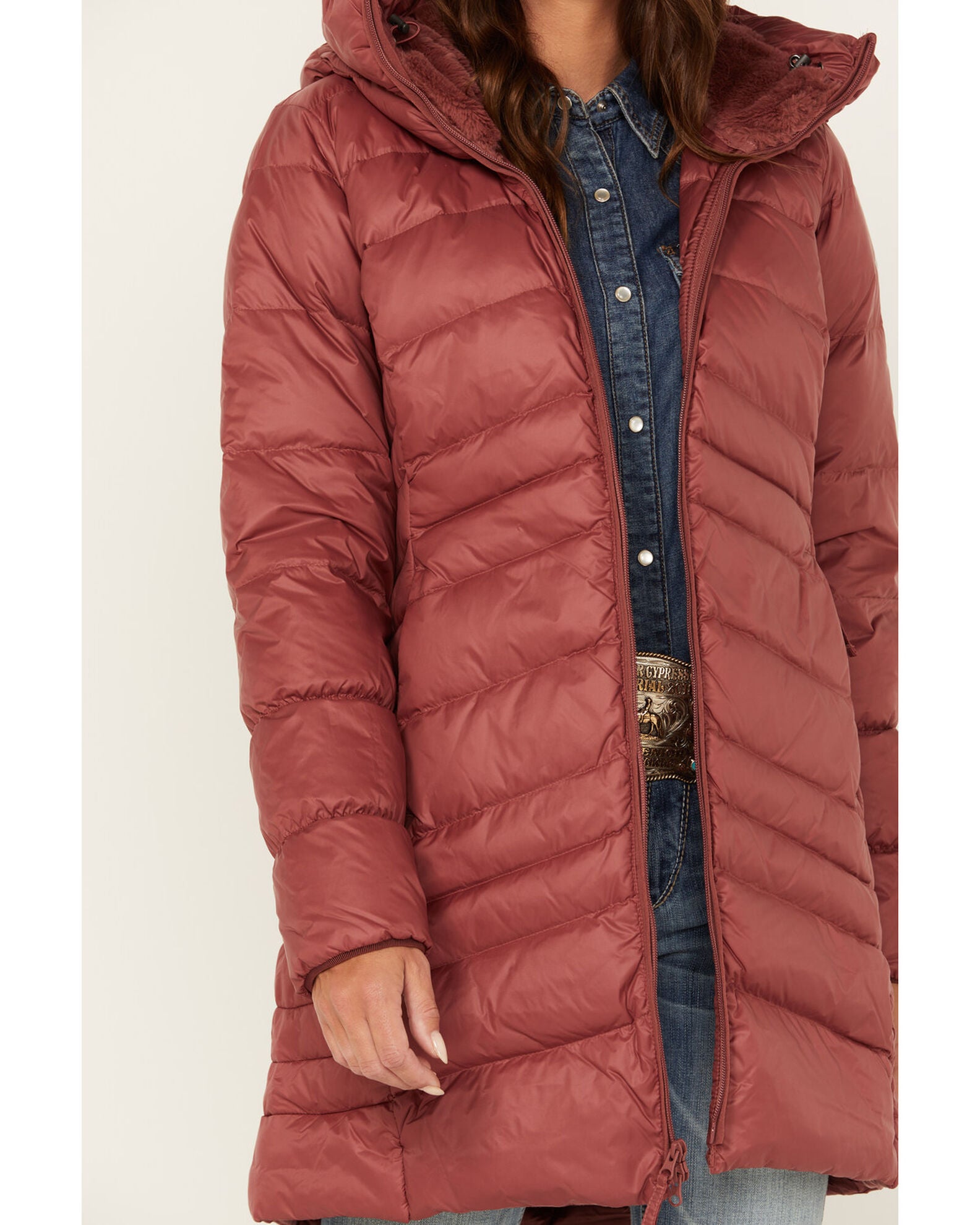 Columbia Women's Autumn Park™ Down Hooded Mid Jacket