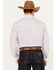 Image #4 - Wrangler 20X Men's Advanced Comfort Geo Print Long Sleeve Snap Western Shirt, Purple, hi-res