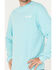 Image #3 - Cinch Men's Lead Don't Follow Logo Graphic Long Sleeve T-Shirt, Light Blue, hi-res
