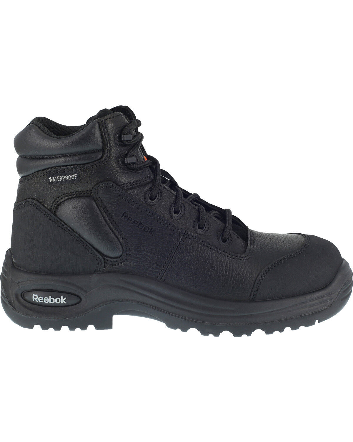 Image #3 - Reebok Women's Trainex 6" Lace-Up Work Boots - Composite Toe, Black, hi-res